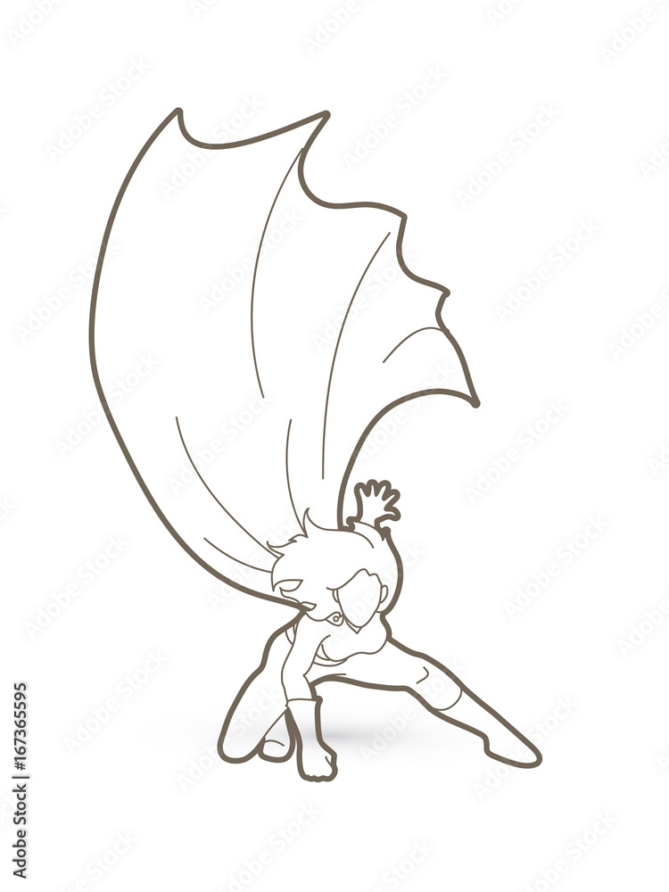 Superhero Body Template Superhero Body Template