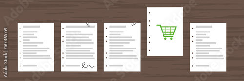 Hervorgehoben - Einkaufswagen