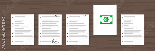 Hervorgehoben - Geldschein Euro