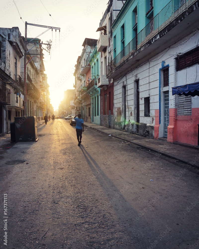 In den Straßen von Havanna auf Kuba, Karibik