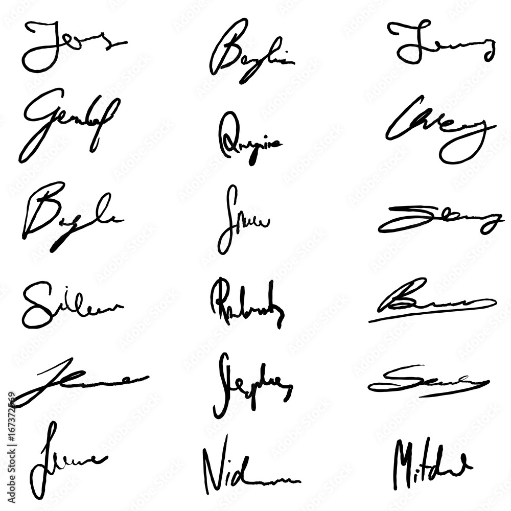 Contract signatures collection