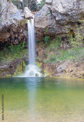 Drimonas waterfall  Euboea  Greece