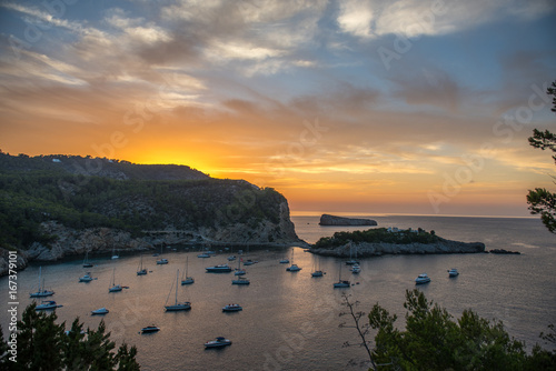 Sonnenuntergang Port de Sant Miquel
