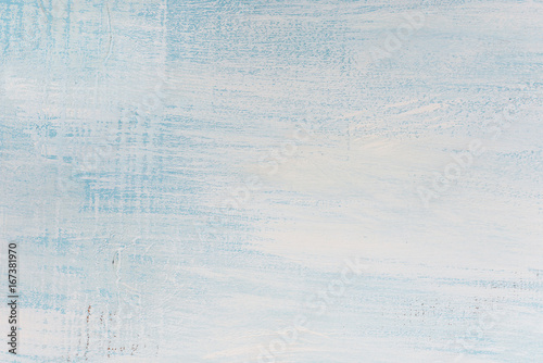 White and blue wooden backg...