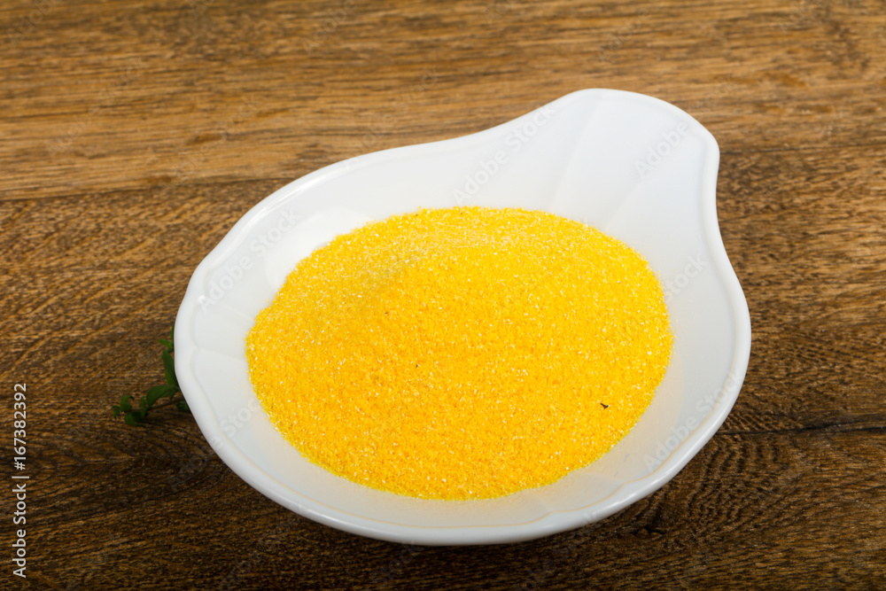 Raw polenta