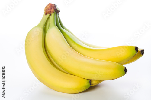 Bunch of Yellow fruit fresh banana