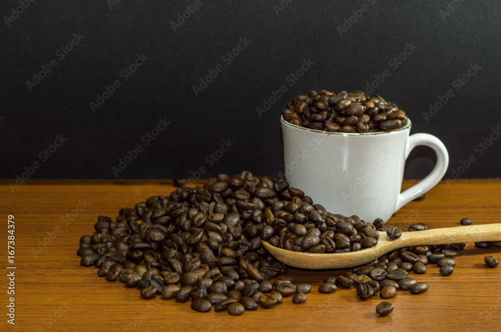 Business Coffee Shop Black Coffee Bean Business Coffee Shop Black Coffee Bean