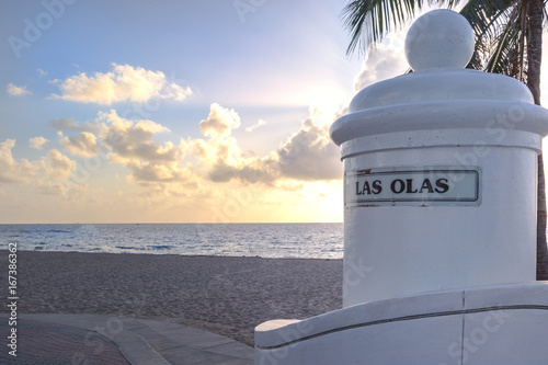 View of the Beach at Las Olas in Ft. Lauderdale, FL