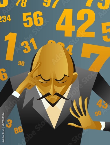 numbers numerology thinking man