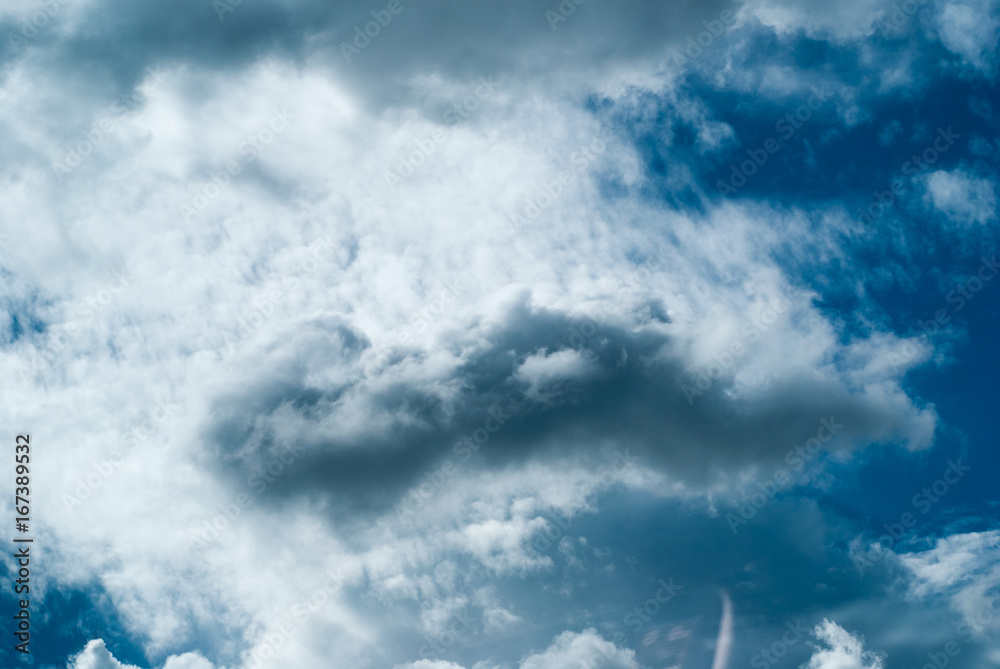 Obraz premium Sky with clouds