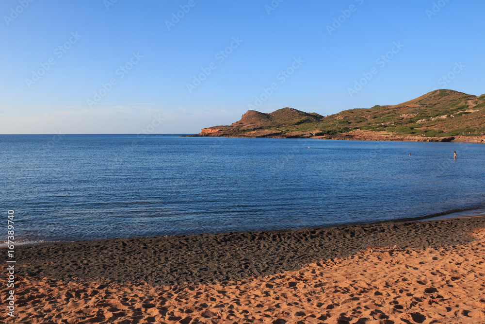 Obraz premium Cala Pregonda - isola di Minorca (Baleari)