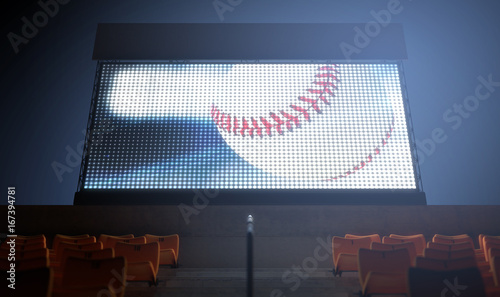 Photography Sports Stadium Scoreboard