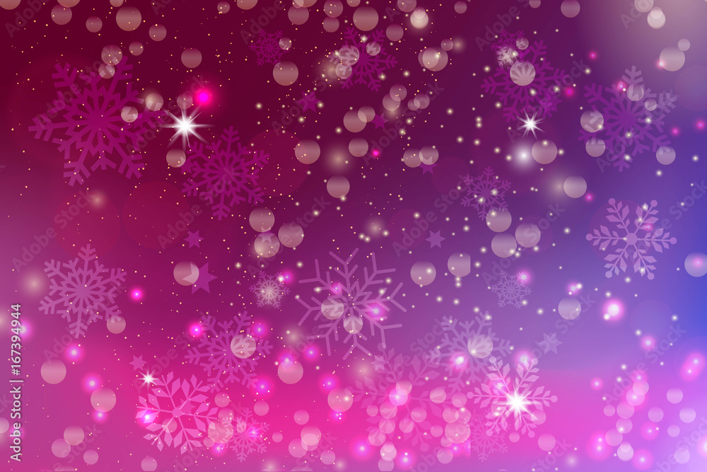Christmas background with sparkles