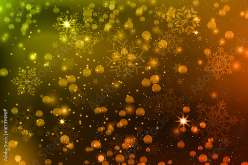 Christmas background with sparkles