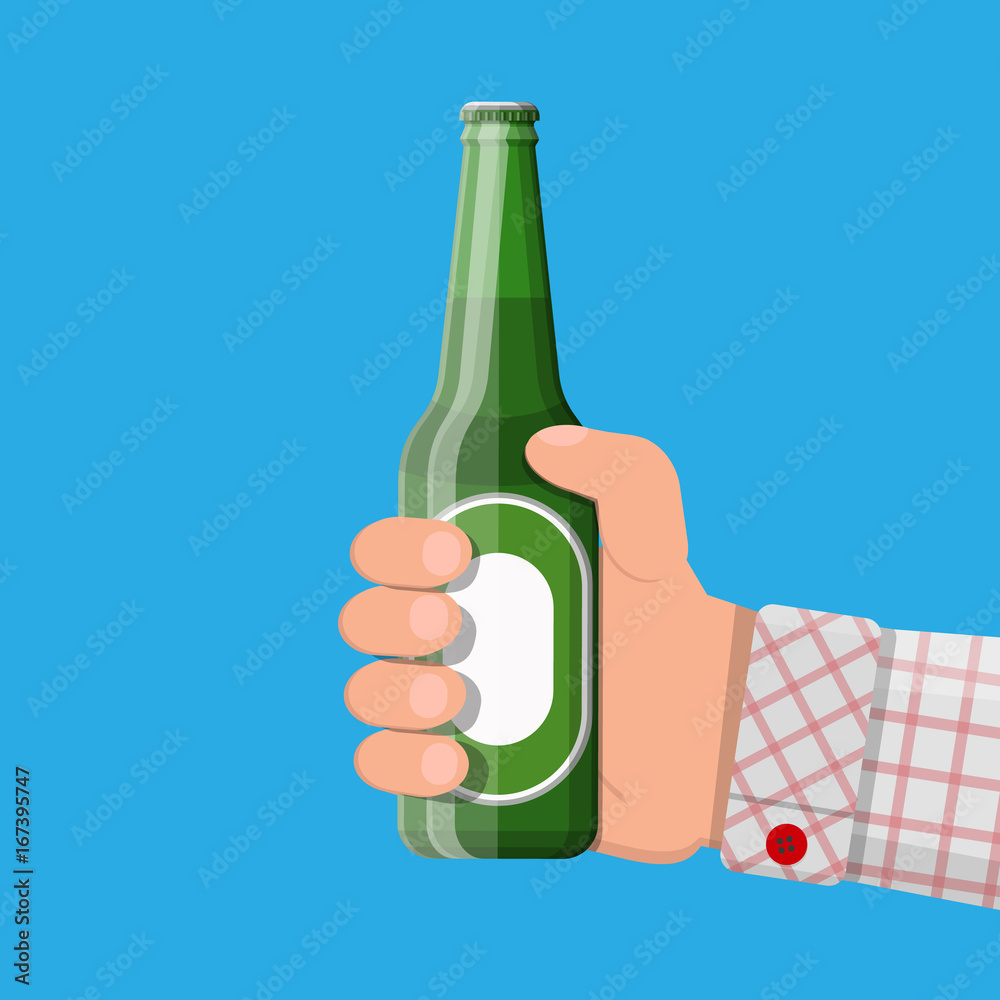 Bottle of beer with glass. Beer alcohol drink. Bottle of beer with glass. Beer alcohol drink.