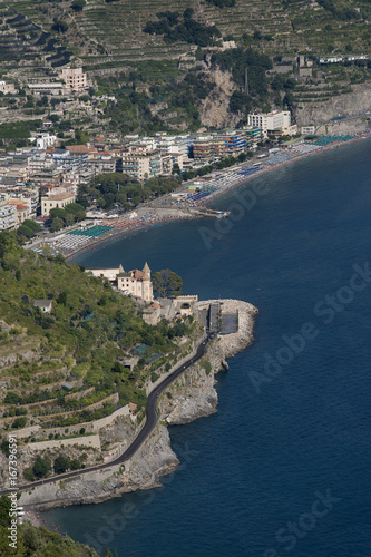 Amalfitan coast, Ravello; the town of Maiori.