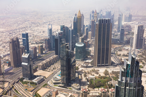 Skyscrapers In Dubai  UAE