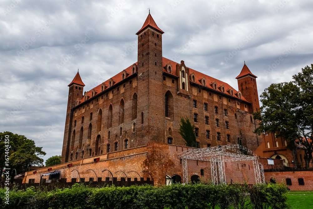 Teutonic castle in Gniew, Poland