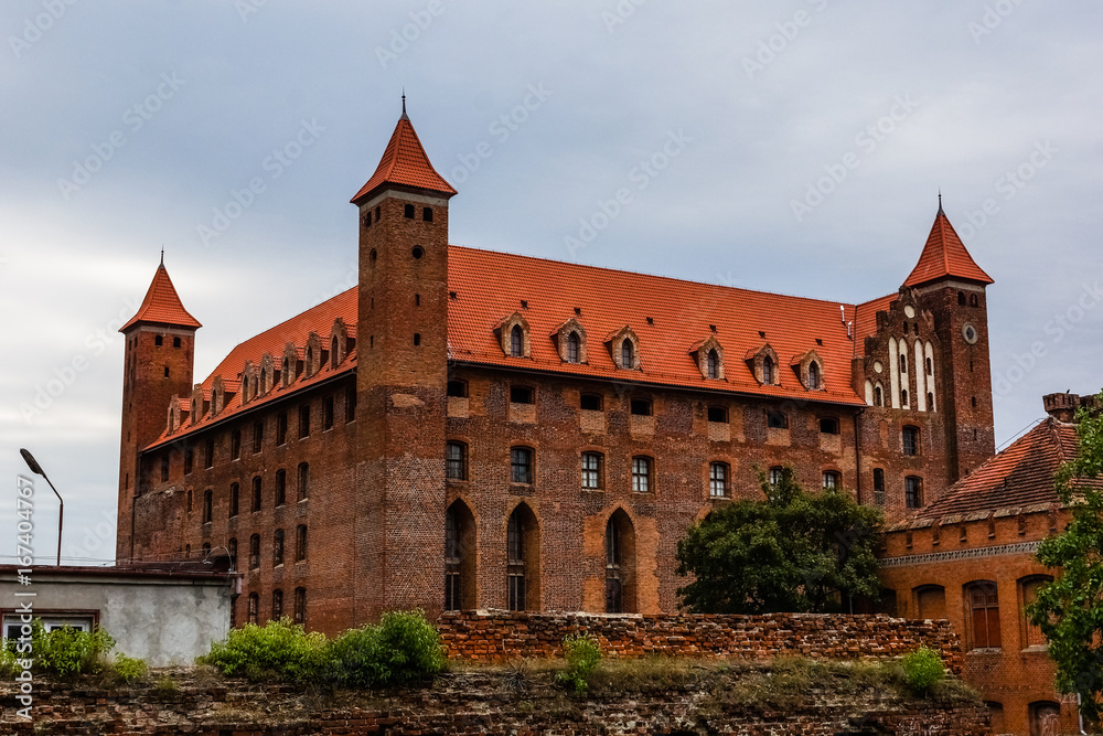 Teutonic castle in Gniew, Poland
