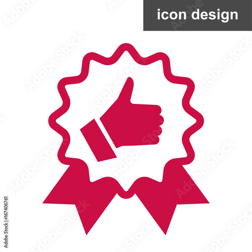 Vector icon best choice