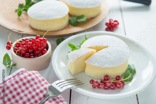 fluffy Japanese cheesecake