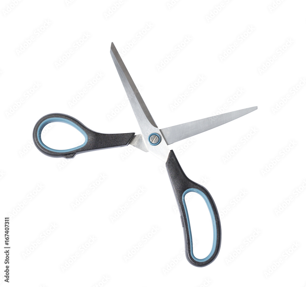 Scissors isolated on a white background