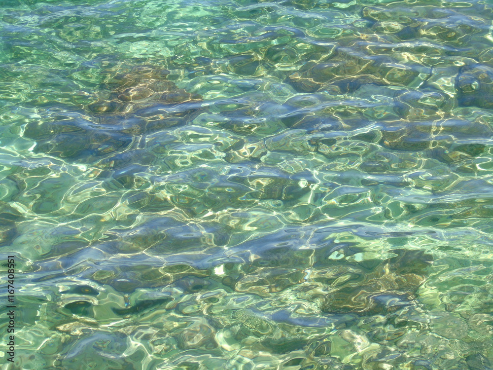 Fototapeta premium acqua di mare incontaminata