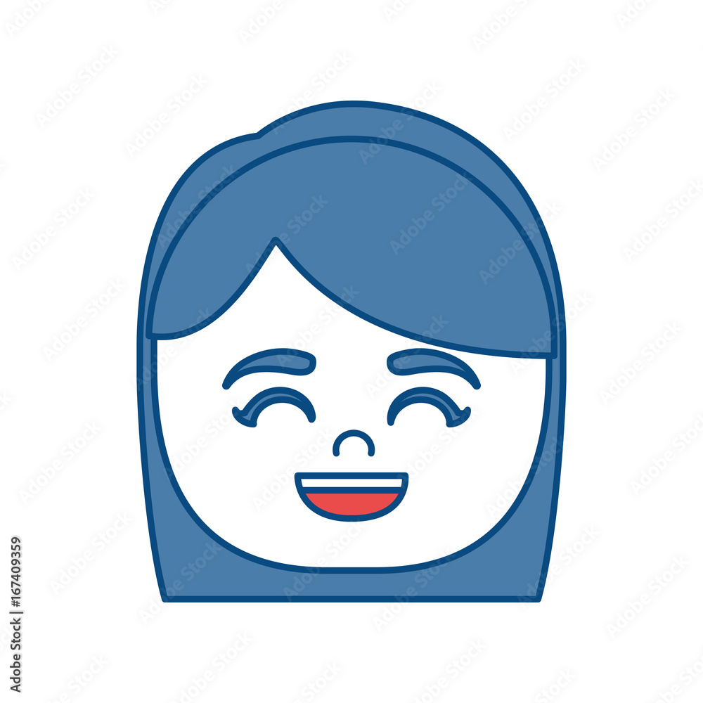 woman smiling icon