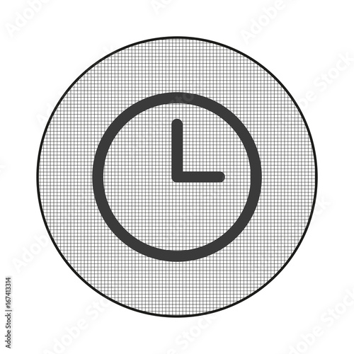 Gitter-Icon Uhr