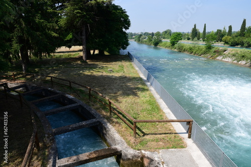 Deviazione fiume - canale