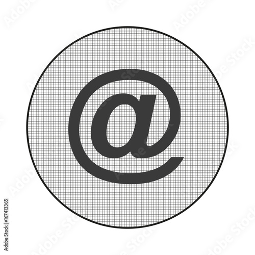 Gitter-Icon AT-Symbol