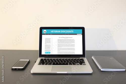 Veteran discounts blog post article laptop
