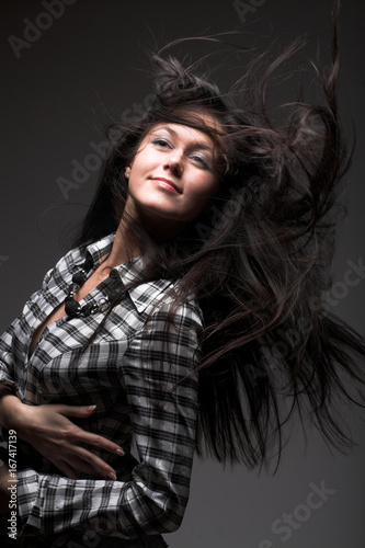 wind in hair