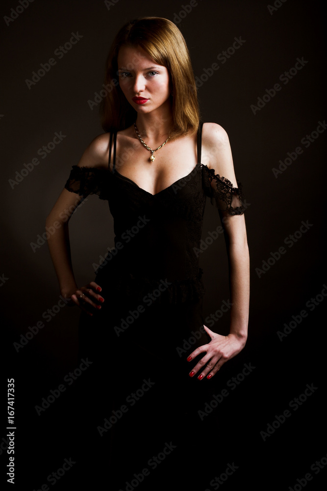 Young glamor woman Young glamor woman