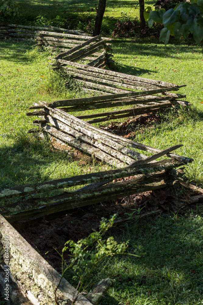 old fence in nature old fence in nature
