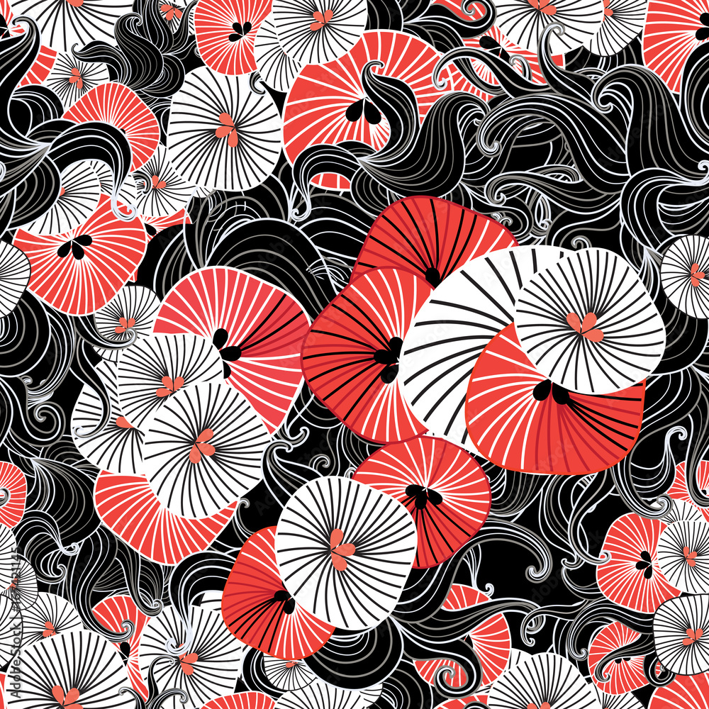 Fototapeta premium Abstract fantastic bright colored pattern