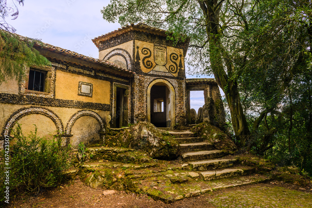 Fototapeta premium Chapel in the forest of bussaco. Coimbra. Portugal