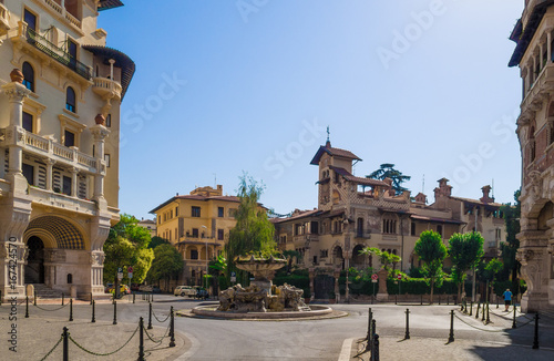Photography Rome, Italy - The esoteric quarter of Rome, called 'Quartiere Coppedè', designed