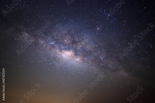 milky way galaxy with stars and space dust in the universe