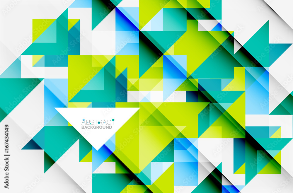 Triangle pattern design background Triangle pattern design background