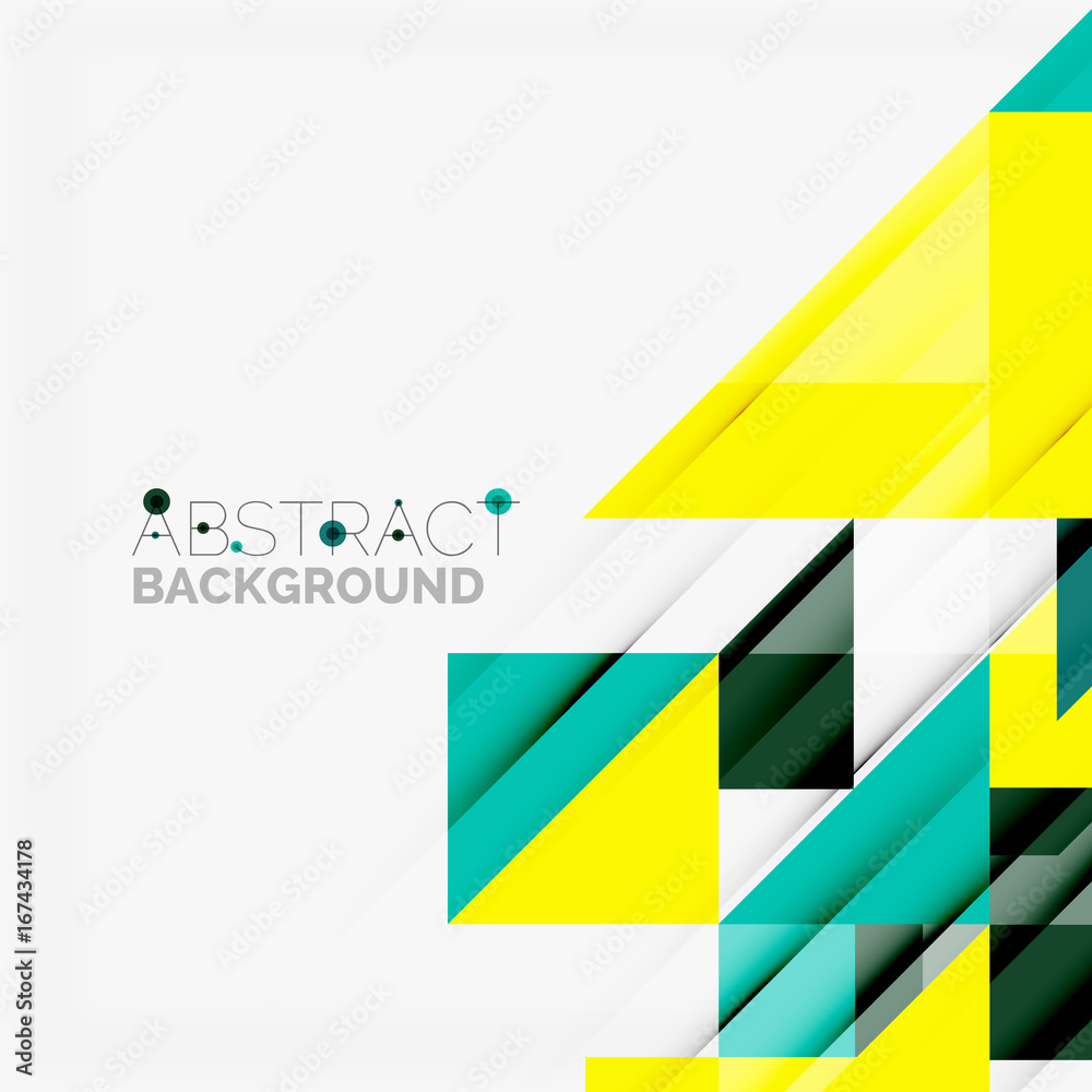 Triangle pattern design background