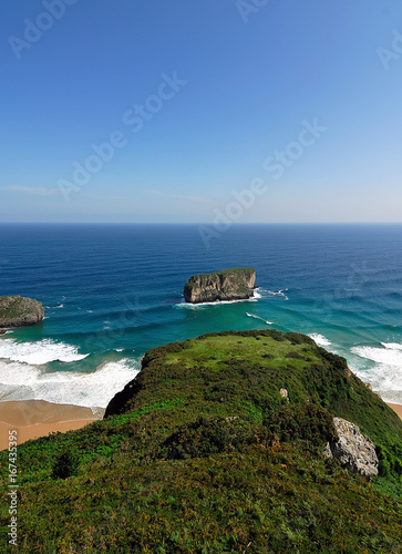 Wallpaper Mural Andrin beach. Asturias. Spain Torontodigital.ca