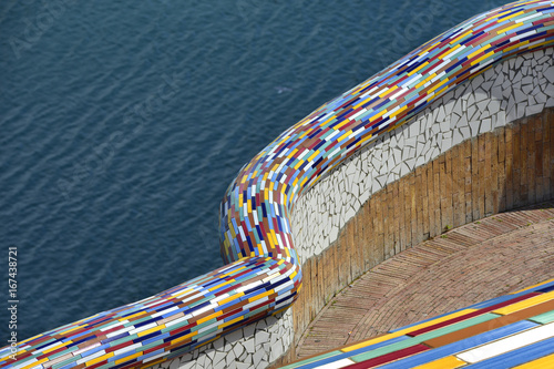 Italy,Amalfitan coast,Vietri; Villa Comunale
