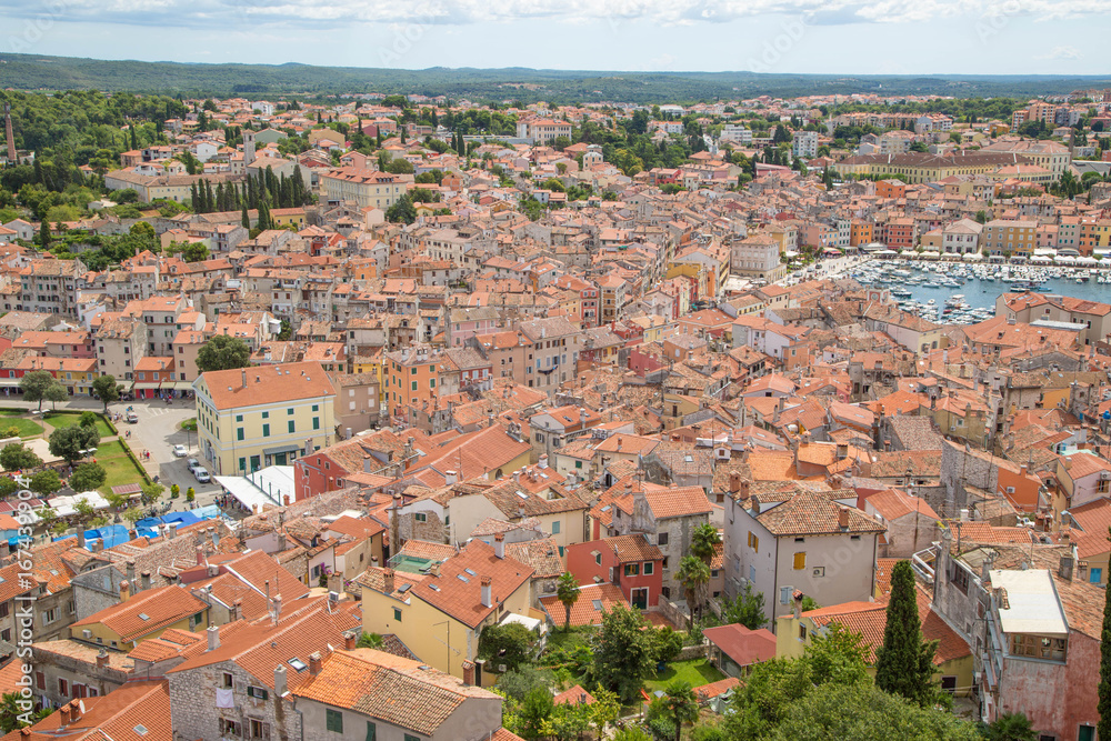 Panorama von Rovinj, Kroatien, Istrien