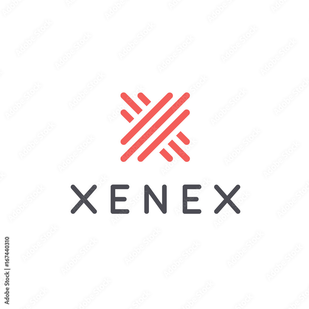 Vector logo design for business. Letter x Vector logo design for business. Letter x