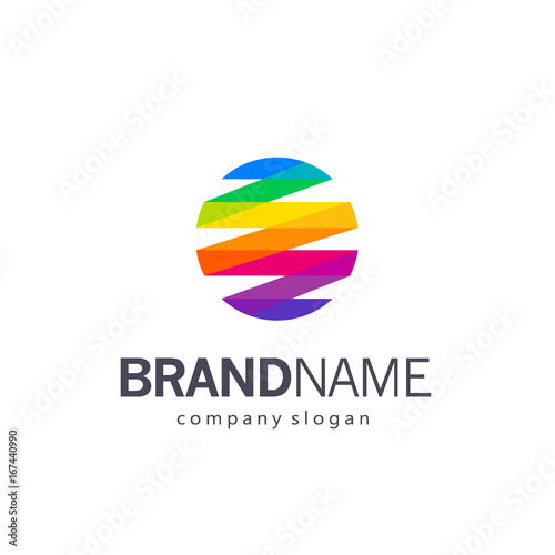 Vector logo design for business