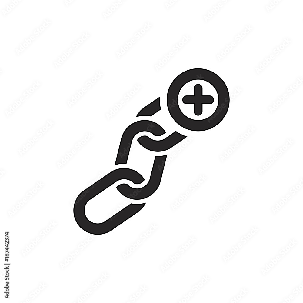 Positive link icon