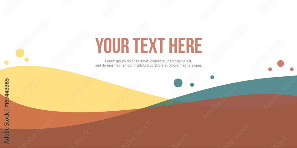 Modern header website abstract background