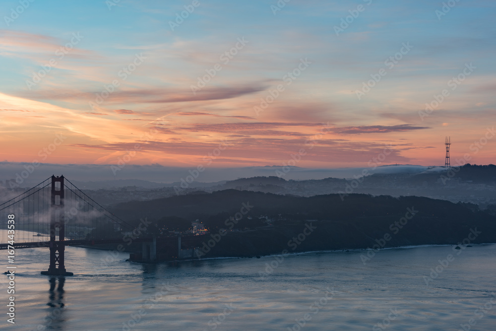 San Francisco at Sunrise