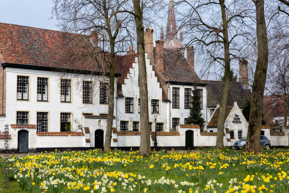 Fototapeta premium Bruges beguinage